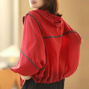 Sun Protection Shirt Hooded Sunscreen Clothing Fashion Elegance Ultrathin Lightweight Sun Protection Clothing