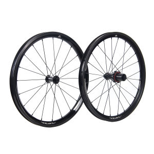 SILVEROCK XM-25T 20in 406 Alloy Wheels Rim Brake Fat Gravel Tubeless Ready for Folding Bike Mini Velo Wheelset Recumbent Super Light Max 2.125 Tyres