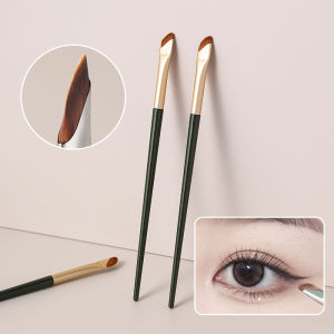 Upgrade Eyeliner Eyebrow Brush Slanting Flat Sickle Blade Eyeliner Brushes Wool Fiber Eye Brow Contour Professional Makeup Tools H260729