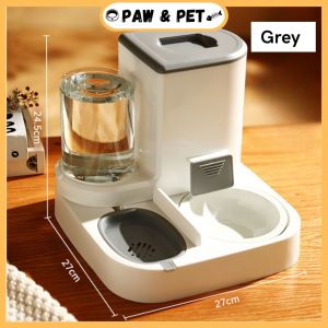 Pet Cat Automatic Feeder Food Dispenser Pet Ceramic Bowl Drinking Water For Cat Dog High Quality Auto Feeder