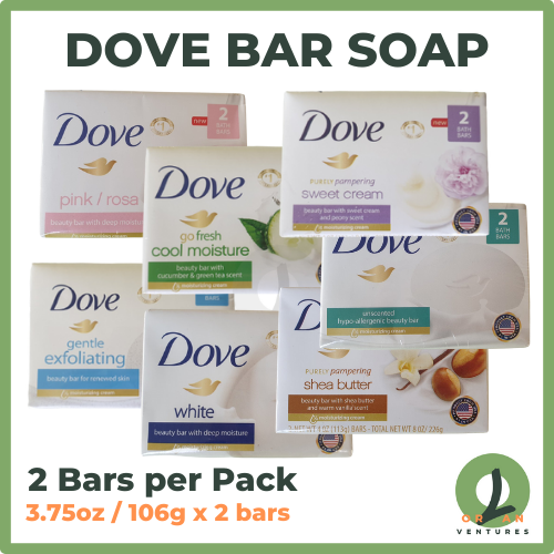 Original Dove Bar Soap 106g X 2 Bars Imported From Usa Lazada Ph