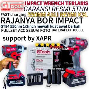 COD Bor Impact wrench Jumbo Gtools GT78PRO 1800nm impact kuat mobil motor mesin Truck support XAPR original