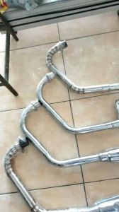 Knalpot CB 125 Plor Kenalpot CB 125 Plor Knalpot Corbi Plor Leher Standar Stenlis Pnp Honda Motor