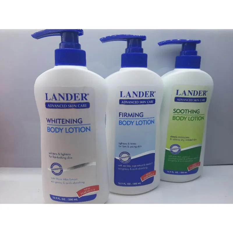 LANDER ADVANCED SKIN CARE BODY LOTION 1L Lazada PH