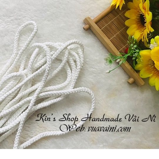 Dây Thừng 5mm Nhiều Màu Xinh Xắn Mềm Dai Dùng Làm Dây Balo Rút, Túi Dây ...