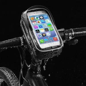 ROCKBROS Cycling Bike Bicycle Phone Bag 6.0 Inch Rainproof TPU Touch Screen Bike Cell Phone Handlebar Bag MTB Frame Pouch Case