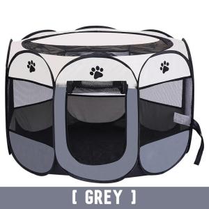 [SG SELLER] Portable Pet Playpen Foldable Folding Pet Play Tent Dog Cat Indoor Outdoor Cages House Pet Fence Pet Tent Pet Bed