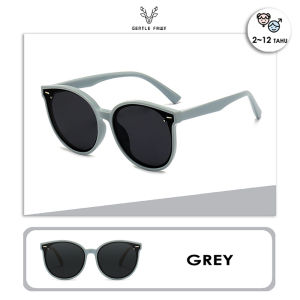 Gentle Fawn Kacamata Sunglasses Anak Remaja  Bentuk Oval Tr90 Polarized Anti Silau UV400 Korean Style Fashion Cute Pria Wanita 0014