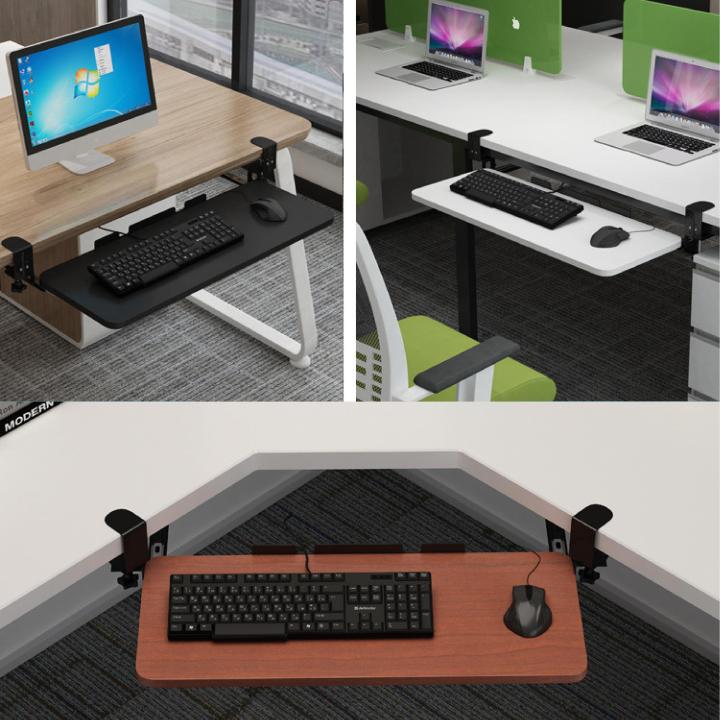 Ergonomic Keyboard Sliding Tray Under Table Pull Out Keyboard 