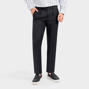 Quần âu Nam Aristino ATRR12 có ly dáng regular fit