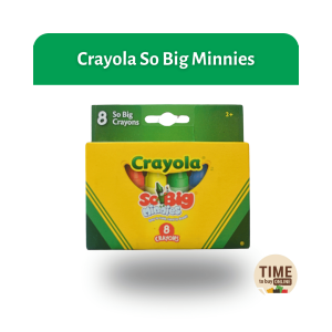 Crayola So Big Minnies 8s Crayons - Age 2+