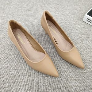 Simoncelli Sepatu Heels Wanita Polos Import | Sepatu Wanita | Wedding Shoes | Bridal Shoes | Sepatu Kerja Hitam Black | Heels Import 96828-53