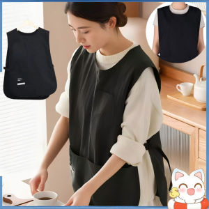 Kitchen Apron Vest Apron Waterproof Apron Chef Apron Bundle Apron  Adult Apron Dapur 圍裙 防水 防油