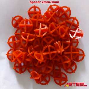 ASTEEL Spacer alat perata pasang keramik dua ukuran dalam satu 2mm dan 3mm lebih hemat berkualitas