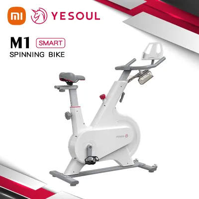 Xiaomi Yesoul Smart Exercise Bike M1 Spinning Bike Magnetic System Indoor Exercise Fitness Bike [ Magnetic Resistance Belt Drive Low Noise Compact Size Indoor Household Fitness Cardio Equipment ]