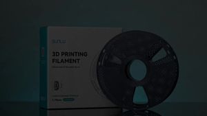SUNLU PLA Plus Filament 1.75mm Black 1KG Neatly Wound 3D Printer Filament 1.75mm PLA+ 1000g Dimensional Accuracy +/- 0.02 mm Fit Most FDM 3D Printers 1kg Spool (2.2lbs) Black