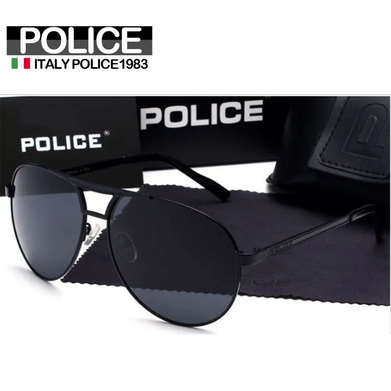 Italy 1983 Police Polarized Sunglasses for women Men Luxury Brand Pilot Sun  Glasses Women with Driving Mirror Colors P8585 - AliExpress