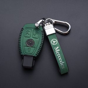 Mercedes Benz AMG W205 W205C W203 W210 W211 W124 W202 W204 CLA GLA GLK AMG GLC C C200 B200 S C E key cover