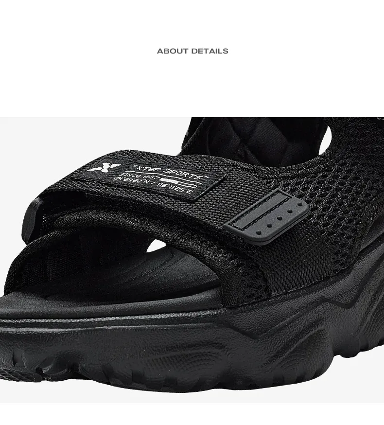 Xtep sneakers sandals for men summer leisure beach shoes sports