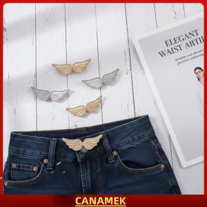 Miễn phí vận chuyển✨ Xách Tay Đôi Cánh Thiên Thần Jeans Eo Nút Có Thể Điều Chỉnh Clip Cho Quần Váy Eo Thắt Chặt Khóa Pin Nút Quần Áo Nguồn Cung Cấp