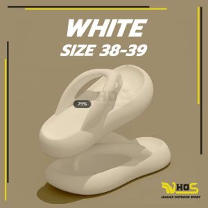 รองเท้าแตะแฟชั่นพื้นหนา  EVA เดินสบาย น้ำหนักเบานิ่ม สวมใส่ด้านนอกแฟชั่น รองเท้าแตะกันลื่น