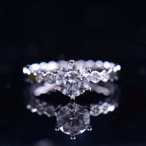 DMY Jewelry/Moissanite Ring Real Stering Silver 925/ Rings For Woman/ Pearl Ring For Women/ Moissanite Rings Sterling Silver 925/ Wedding Rings Original/ Engagement Ring/ Diamond Ring For Women/ Proposal Ring With Box/ Engagement Ring For Women Silver/ En