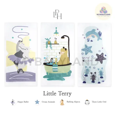 Little Palmerhaus Little Terry Towel (Handuk Bayi & Anak) | Handuk Bayi Little Terry Extra Soft Palmerhaus |