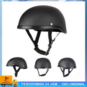 Harley Retro Helmet Topi keledar motosikal Ee Half Helmet Electric Car Helmet Battery Head Small Hel