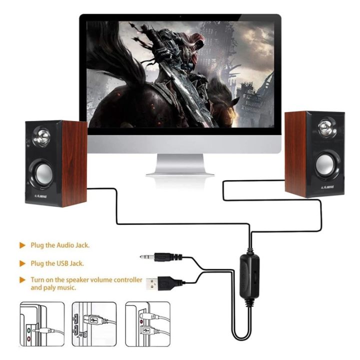 Smart%20Hi-Fi%20Bass%20Wooden%20Speaker%20Multimedia%203D%20Stereo%20Music%20Simple%20Retro%20Speaker%20Subwoofer%20Soundbar%20with%20USB%20Volume%20Control%203.5mm%20Audio%20Plug%20for%20Computer%20TV%20Laptop%20Tablet%20Smartphone%20Music%20Player%20Penceramah%20Muzik%20%E9%9F%B3%E7%AE%B1%20%E9%9F%B3%E5%93%8D%20-%20Image%204