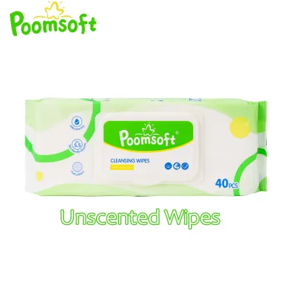 POOMSOFT 10 Packs Baby Wet Wipes Large size and thickened Alcohol-Free Unscented Wet Wipes