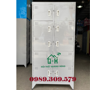 TỦ HỒ SƠ LOCKER 10 CỬA TĨNH ĐIỆN CAO CẤP HCM