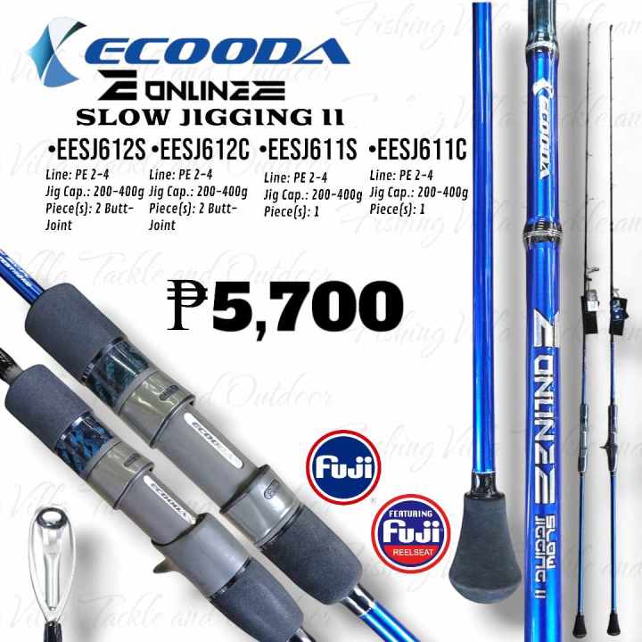 Fishing Rods Ecooda Prodigal Jigging Rod Jual Ecooda Black Expert