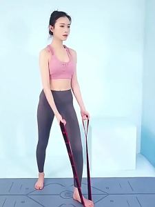 จัดส่งจากประเทศจีน [BIN] สายยืดโยคะหลายส่วน ฟิตเนส การฝึกเต้น ยกสะโพก สายต้านทาน สายดึง สายยืดดิจิตอลสำหรับเด็ก