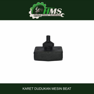 KARET DUDUKAN MESIN BEAT - PEREDAM GANJAL / GANJEL MESIN BEAT  (Harga Per 1 pcs)