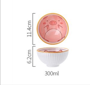 Bát Ăn Cơm Đẹp Dễ Thương Cute Gốm Sứ Cao Cấp Chén Ăn Cơm Cho Bé Và Gia Đình