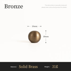 Antique Brass Round Cabinet Handle Drawer Knob Solid Vintage Bronze Cabinet Knob R Brass Drawer Handle Kitchen Hardware For Cupboard Handle