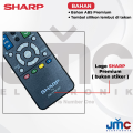 Remot Remote Tv Led Lcd Sharp Aquos Tanpa seting original pabrik. 
