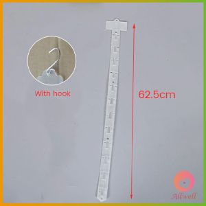 AW แถบพลาสติกสําหรับแขวนขนมขบเคี้ยว 1.3 MM 12 ตะขอ Supermarket hook