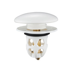 Universal Drain Filter Pop-Up Bounce Core Basin Kepala Afur Wastafel Pencet Keramik