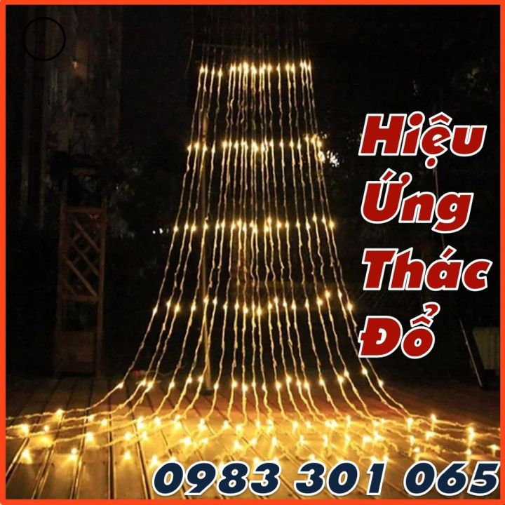Đèn Rèm LED Hiệu Ứng Thác Đổ, Mưa Rơi | Lazada.vn