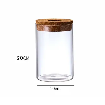 Glass Hydroponic Plants Flower Pot Transparent Thickened Ecological Glass Vase Fish Tank Mini Transparent Glass Pots Home
