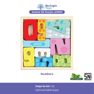 Beringin Toys Mainan Edukasi - Balance Puzzle / Mainan Anak / Tangram Tetris
