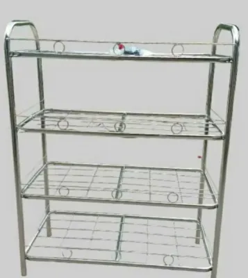 Kệ dép inox cao cấp 2 -3-4-5 tầng ko gỉ sét chắc chắn