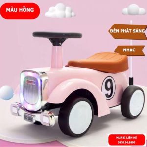 Xe chòi chân ô tô cho bé bé nhanh biết đi có 1 đèn có nhạc sinh động dành cho bé 1 đến 4 tuổi