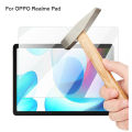 For OPPO Realme Pad 10.4 inch 2021 RMP2102 RMP2103 Real me Pad Mini 8.7''(RMP2105) 9H Tempered Glass Anti-shatter Anti-scratch Anti-fall HD Screen Protector Guard. 