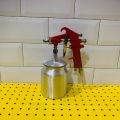 TERMURAH!! Spray Gun Spet Alat Semprot Cat Angin Kompresor Tabung bawah F75S 750Cc Titanium Sprayer. 