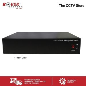 Endura 720P/1080P  8 Channel Analog HD Passive Video Receiver & 36V DC Power Server Hub| Rover Systems Cabling Solution