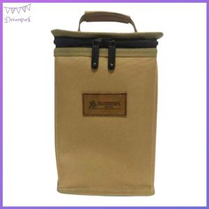 เตาแคมป์ปิ้งกล่องเก็บเตาโพรเพนอเนกประสงค์กล่องเก็บของพับได้ขนาดใหญ่ความจุอุปกรณ์จัดเก็บกลางแจ้ง