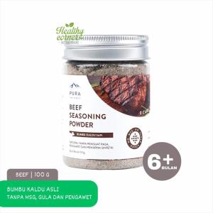 PURA Seasoning Kaldu Sapi Asli Non MSG Kaldu MPASI Beef Powder 100g