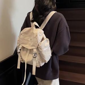 School bag for female college students LU Lulu Wunderlust14L Cap-style backpack with large capacity for travel